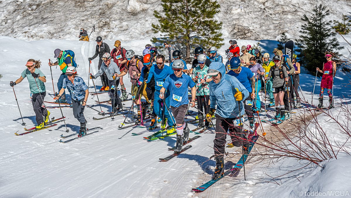 Picture of race start for Little Skimo